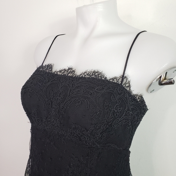 Chrysoula black formal dress with lace overlay - Picture 6 of 12